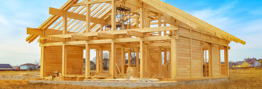 Construction de maison en bois